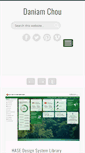 Mobile Screenshot of daniamchou.com